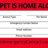 Pet Emergency Contact